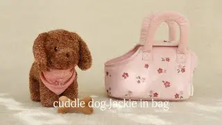 Little Dutch - Cuddle dog Jackie in bag