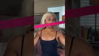 Blonde Hair Magic &zwj; #blondewig #wiginstall #wigtutorial