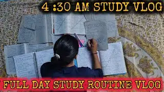 I WOKE UP 4:30 AM STUDY ROUTINE VLOG FOR SSC EXAM/ DAY 26/30 A HONEST DAY IN LIFE OF SSC ASPIRANTS