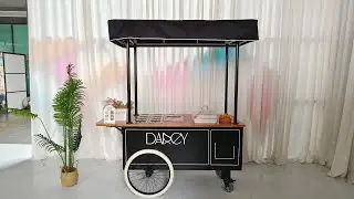 Mobile Hot Dog Cart