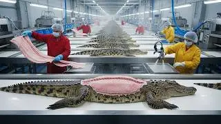 Inside the Crocodile Leather Factory &ndash; How Exotic Skin Becomes $50,000 Luxury Bags