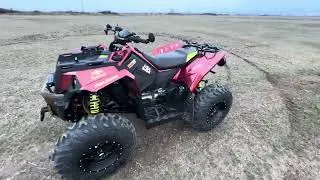 Polaris Scrambler 1000 on 12`` wheels