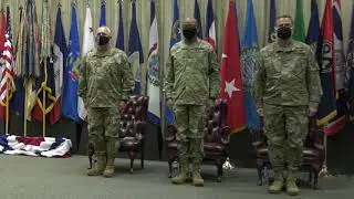 80th Training Command (The Army School System) change of command and retirement ceremony 2020.