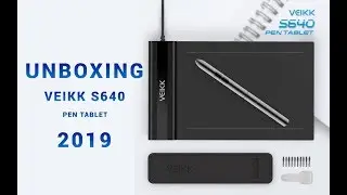 UNBOXING | REVIEW | VEIKK S640 | PEN TABLET | 2019