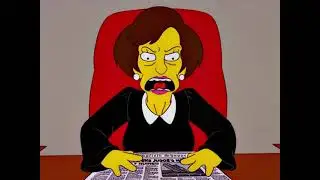 Homer and Marge sinks judge`s house