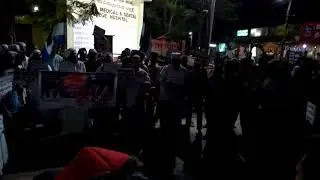 Mangalore. Yenapoya Medical college deralakatte. Jastic for asifa protest