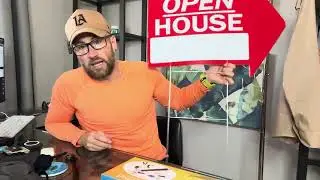 7 Pcs Open House Signs for Real Estate 18 x 24 Inches Arrow Shape Real Estate  Double Sided