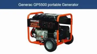 Generac GP5500 portable Generator Feature