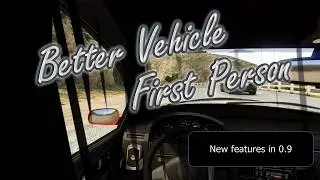 GTA V Better Vehicle First Person Mod - What's new in v0.9