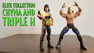 WWE Elite Collection Chyna and Triple H 2-Pack Unboxing and Review