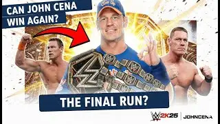 Saturday Night's Main Event |  13 DEC JOHN CENA FINAL MATCH #WWE2K25 #johncena