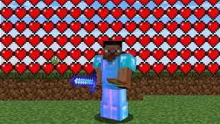 Infinity Hearts in Survival Minecraft!