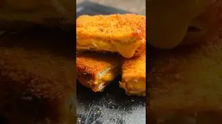 Tea time snacks: Gram cracker and cheese snack. Full video:  