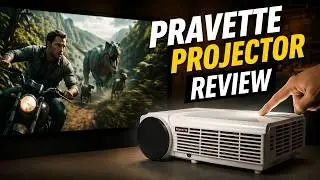 Awesome HD Home Movie Projector by Pravette Review