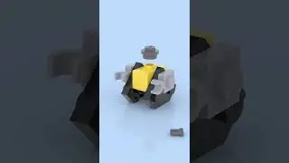 LEGO Nano Wall-E 🧱🤩 Just 9 Bricks to Build a Pixar Legend?! 🔧💥 #lego