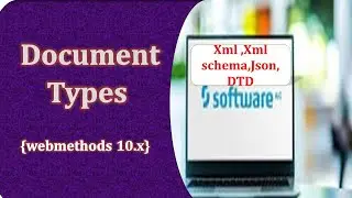 DocumentType In webmethods || Learning webmethods||Using Xml,Xml schema,json,DTD.