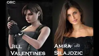 Resident Evil Face Models (Main Characters)
