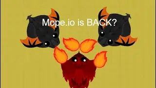 Mope.io is BACK?!? | Mope.io New York Takeover PART 1