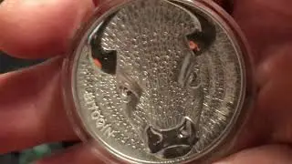 The Binary Bull Coin with embedded BTC value
