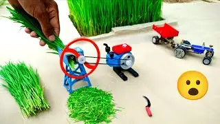 diy chaff cutter machine part 7 | mini tractor | mini creative #scienceproject