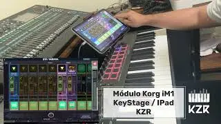 M&oacute;dulo Korg M1 en sesi&oacute;n de KeyStage (iPad KZR) - KZR SAMPLES Y EDICIONES