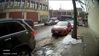 Drive on East Fordham Rd & Webster Ave, Bronx NY towards Jerome Ave Bronx NY - February 02 2022