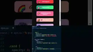 Плавное появление элемента, на чистом CSS #frontend #javascript #html #css
