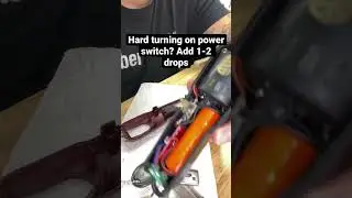 Wahl Magic clip switch not smooth?