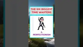 The six biggest time wasters #selfhelp #motivation #60secondwisdom #selfhelpbooks #10secondswisdom