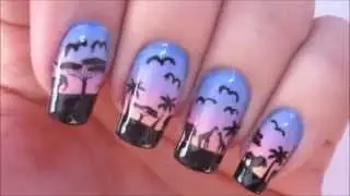 Safari nail art
