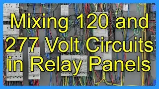 Mixing 120 and 277 Volt Circuits in Relay Panels