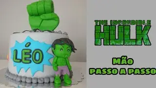 Mão do Hulk 3D em Pasta Americana, a mais pedida das decorações