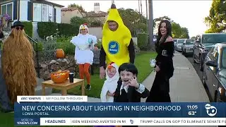 Loma Portal expresses concerns over streetlight issues, Halloween safety