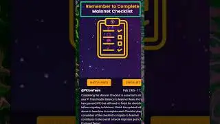 Pi Network New Update Today Hindi I How to Complete Mainnet Checklist 8th Steps #shorts #shortsfeed