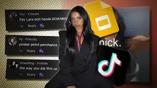 I tried editing on GOOGLE SLIDES...