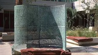 Info to Decipher Secret Message in Kryptos Sculpture at CIA Headquarters Sells for Close to $1M