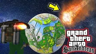 شاهد نهاية العالم في جي تي اي سان اندرياس GTA San Andreas End Of The World Mod