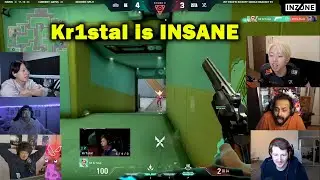 Streamers React to GE Kristal’s INSANE Sheriff Shots 4K vs ZETA Division in VCT Pacific