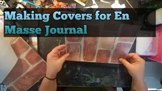Preparing a Composition Notebook to be an En Masse Collage Journal
