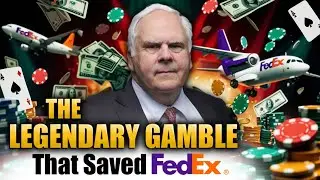 The LEGENDARY $5,000 Gamble That Saved FedEx | Fred Smith&rsquo;s Legacy