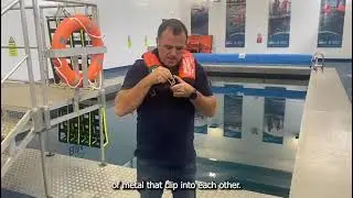 Personal flotation device demonstration