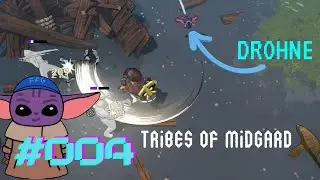 Neues Gebiet entdeckt und coole Drohne gefunden in Tribes of Midgard #004