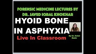 19. HYOID BONE & IT'S MEDICO-LEGAL SIGNIFICANCE IN ASPHYXIA-BY DR SADAF NADIR