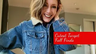 HUGE TARGET FALL FASHION HAUL!  Cozy pieces and how to style them :)
