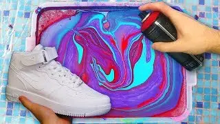 HYDRO Dipping AIR FORCE 1's! - 3