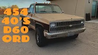 The build of the 1982 Chevy K30 has started, again!