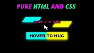 Buttons With Awesome Hover Effects Using Only HTML & CSS | Text Animation Just By Using HTML & CSS