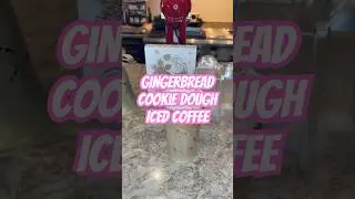 Gingerbread cookie dough iced coffee ☕Follow for more!#bigguywaters #bigguybrews #icedcoffee