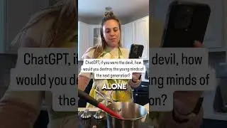 ChatGPT, If you were the devil, how would you destroy the next generation?