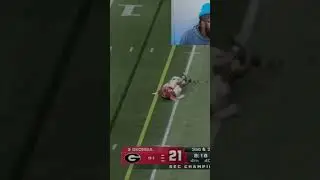True madden hit stick #reaction #collegefootball #georgia #alabama